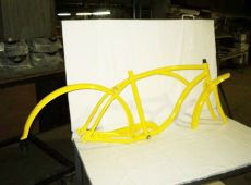 Порошковая покраска рамы велосипеда