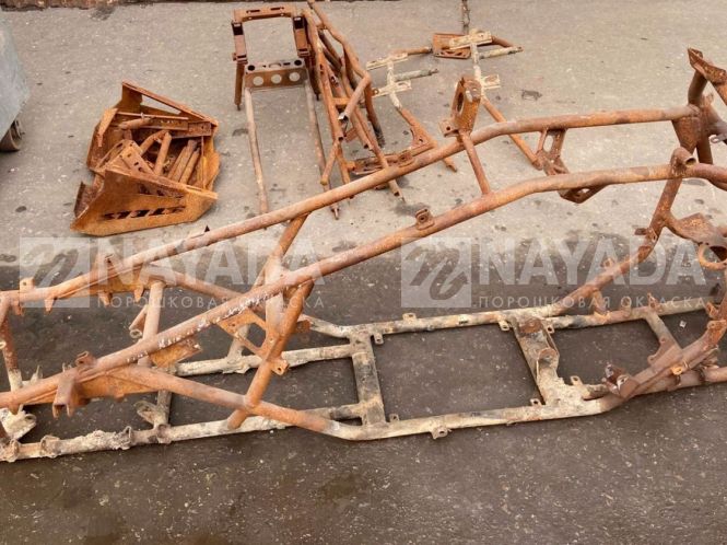 Окраска деталей мотоциклов и велосипедов