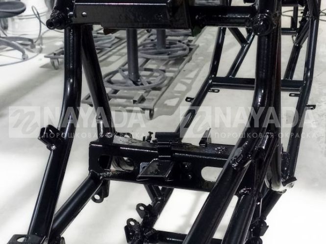 Окраска деталей мотоциклов и велосипедов