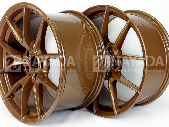 Диски R19 - Металлик бронзовый