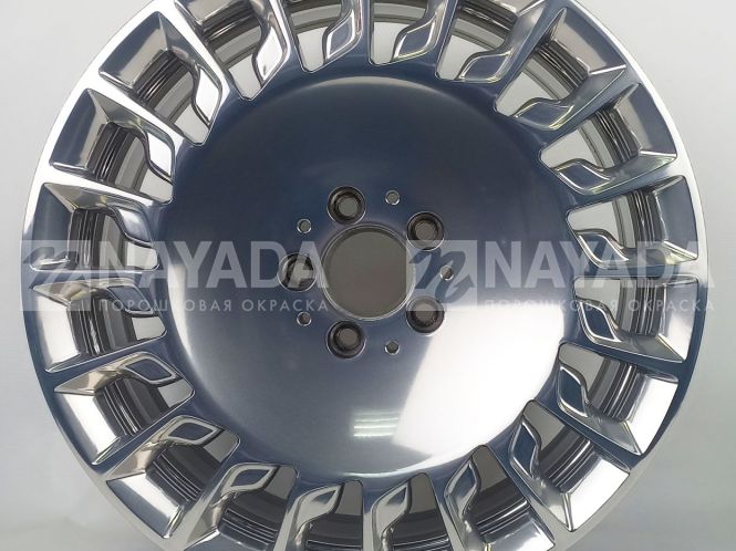 D19 Зеркальная полировка с порошковым лаком