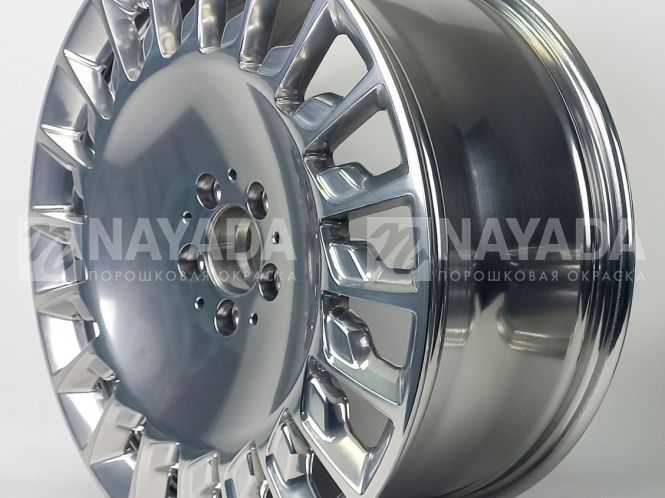 D19 Зеркальная полировка с порошковым лаком