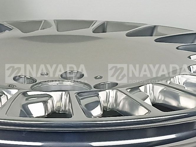 D19 Зеркальная полировка с порошковым лаком